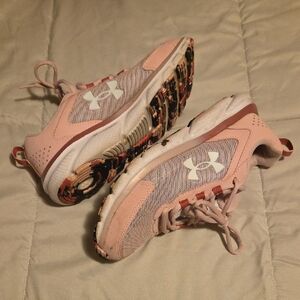 Under Armour Blush Pink Running Shoes